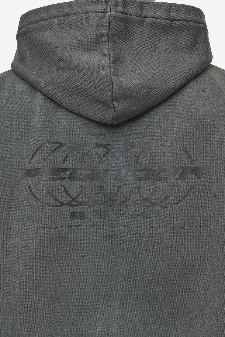 Pegador Lance Oversized Sweat Jacket Vintage Anthracite Osterangebot