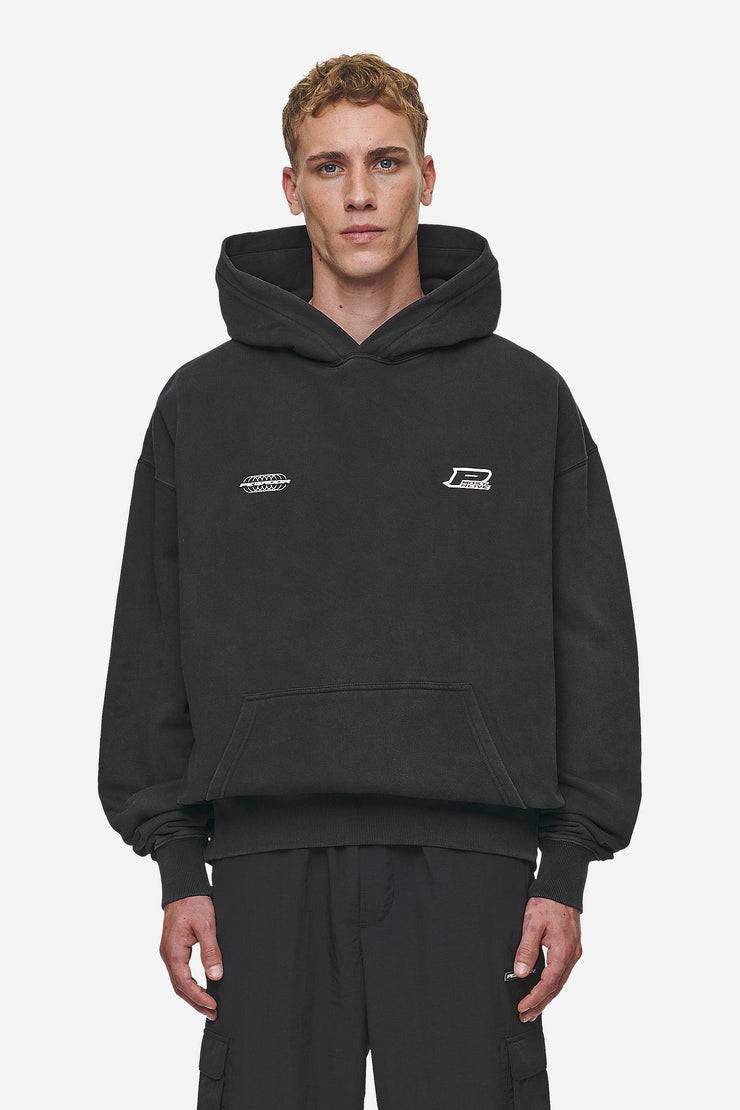 Pegador Lance Oversized Hoodie Vintage Black Vatertagsangebot