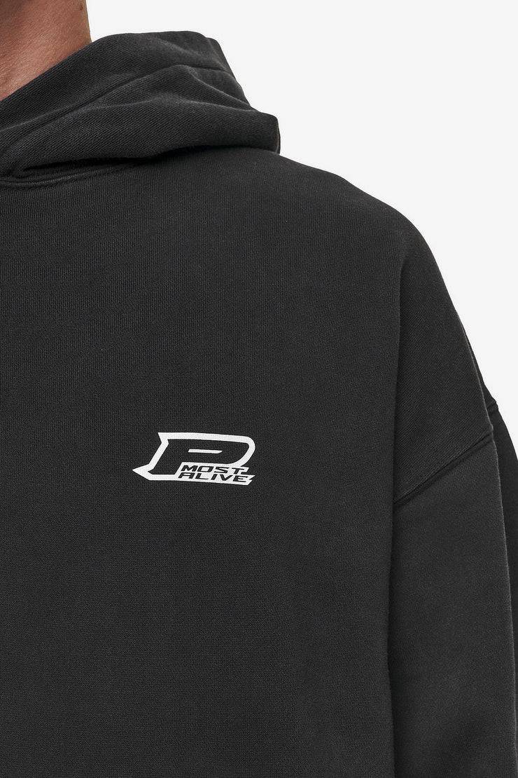 Pegador Lance Oversized Hoodie Vintage Black Vatertagsangebot