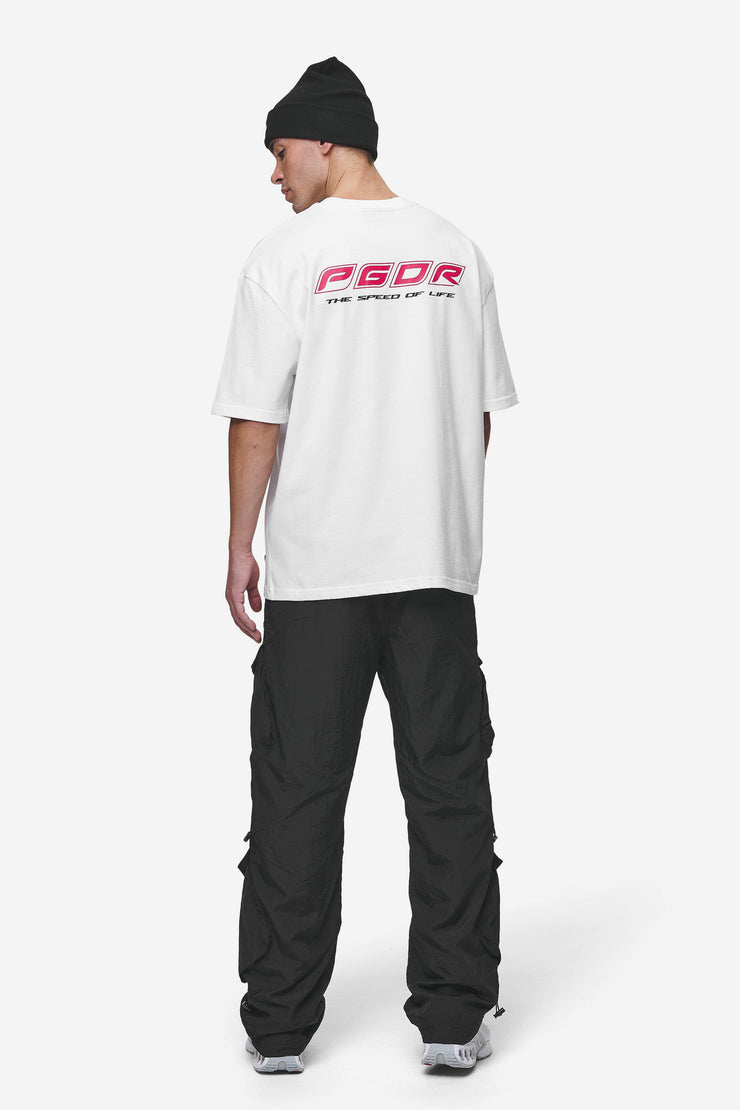 Pegador Charles Oversized Tee White Lagerräumung