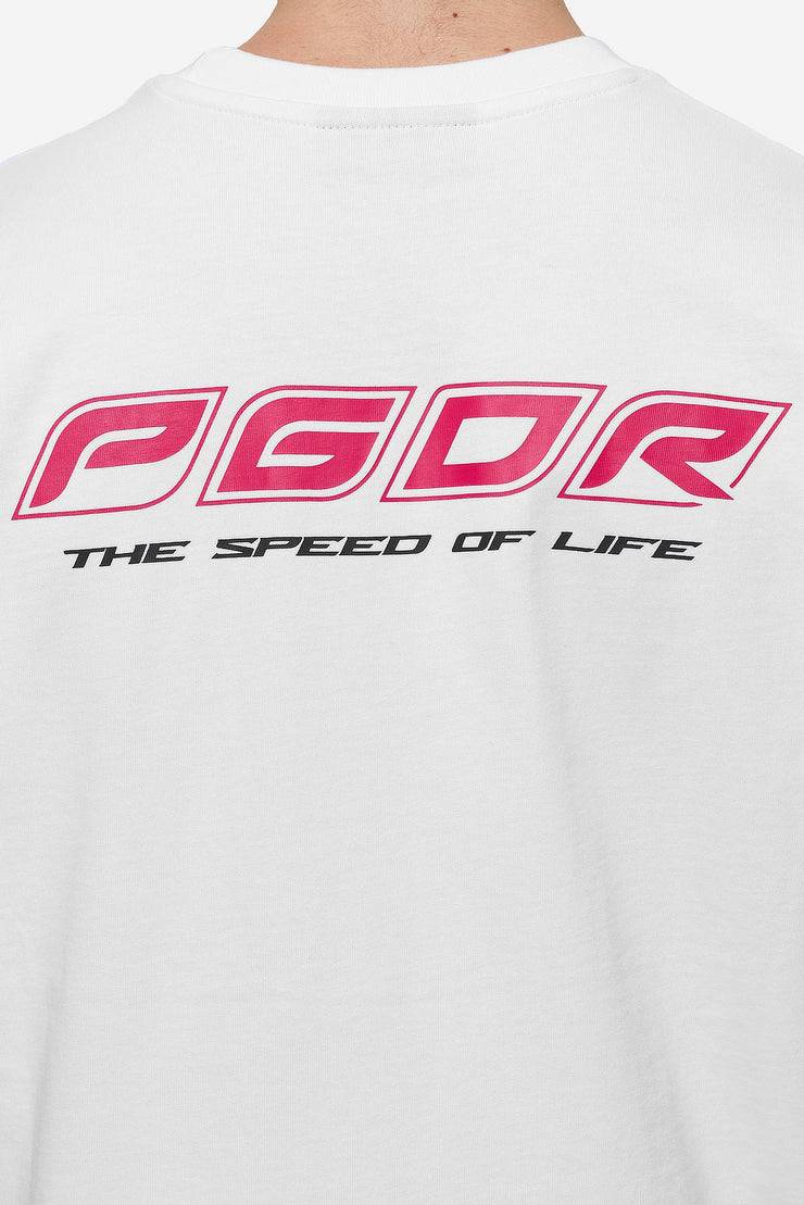 Pegador Charles Oversized Tee White Lagerräumung