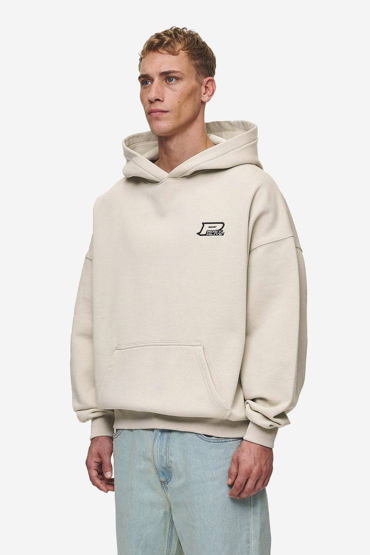 Pegador Duan Boxy Hoodie Washed Light Beige Top Angebot