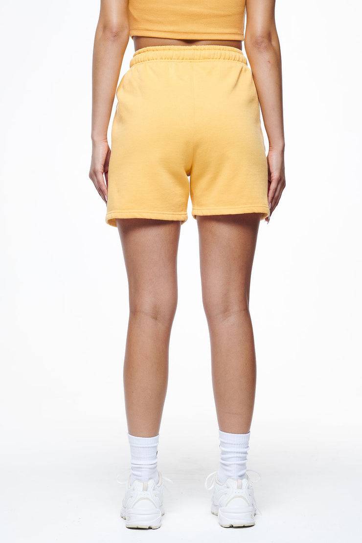 Pegador Umbria High Waisted Shorts Vintage Washed Golden Sun Gum Blitzangebot