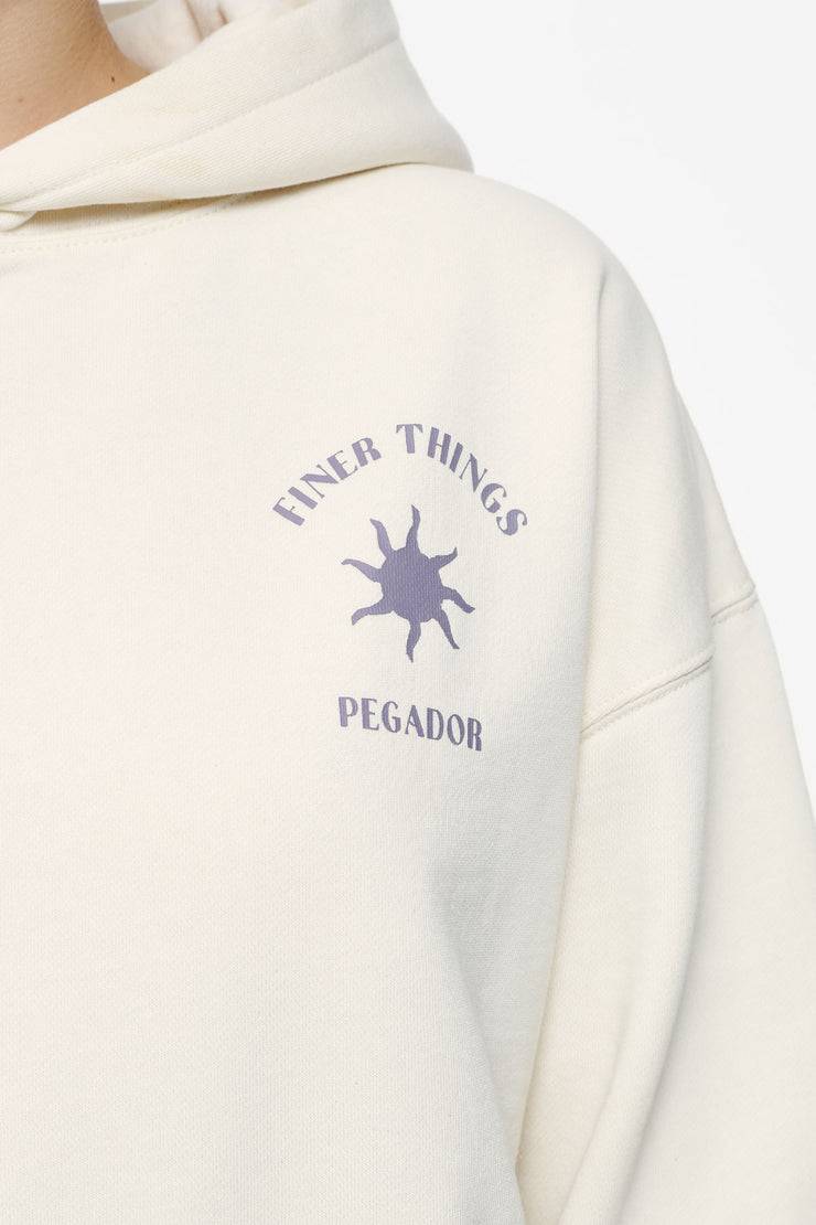 Pegador Siena Oversized Hoodie Vintage Washed Unbleached Räumungsverkauf