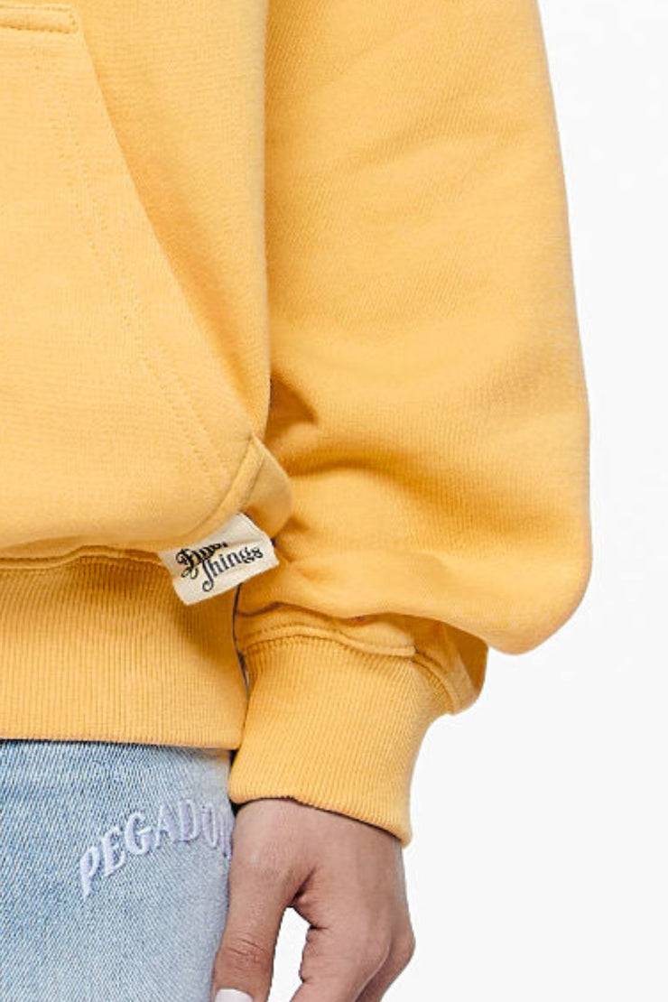 Pegador Roma Oversized Hoodie Vintage Washed Golden Sun Kostenlose Rückgabe