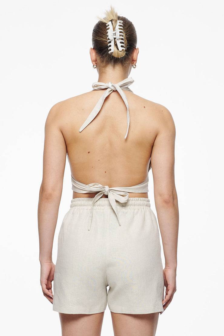 Pegador Molli Canvas Neckholder Top Unbleached JETZT KAUFEN