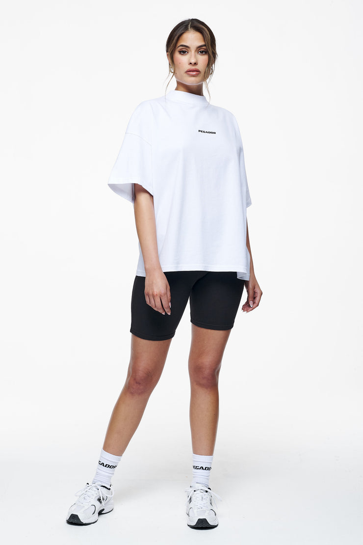 Pegador Culla Logo Heavy Oversized Tee White Bis zu 55% Rabatt