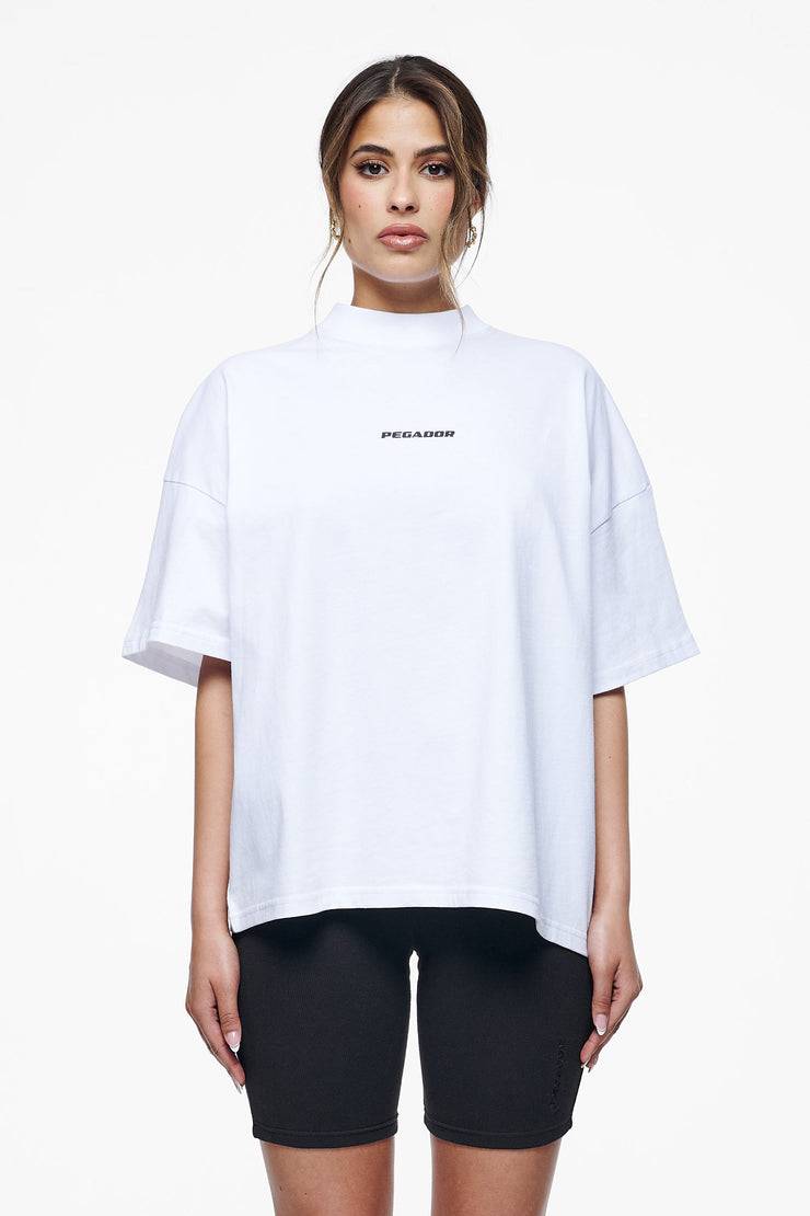 Pegador Culla Logo Heavy Oversized Tee White Bis zu 55% Rabatt