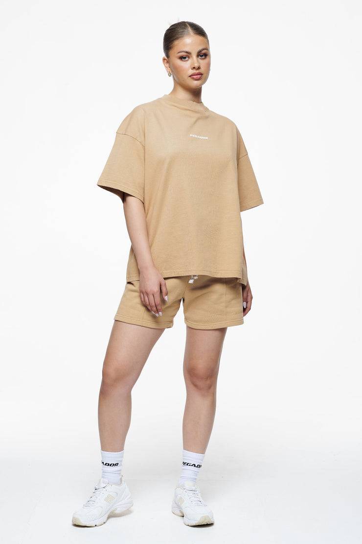 Pegador Culla Logo Heavy Oversized Tee Vintage Washed Espresso Discount Store für neue Produkte