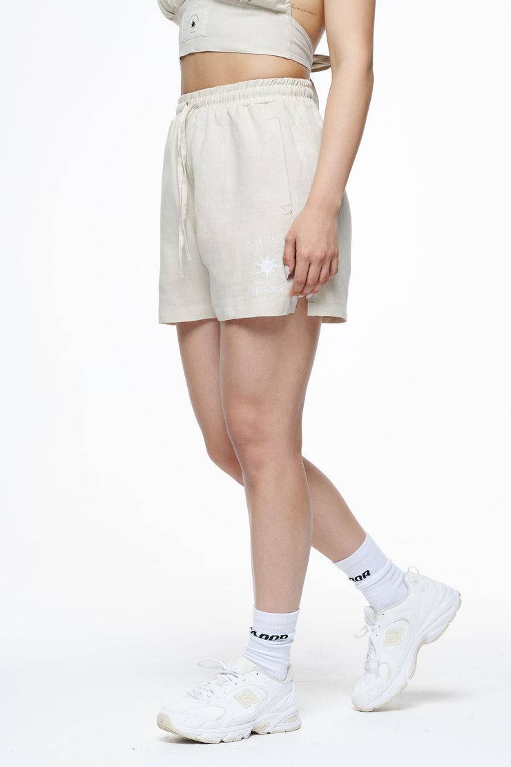 Pegador Ceria Canvas Shorts Unbleached Super Rabatt