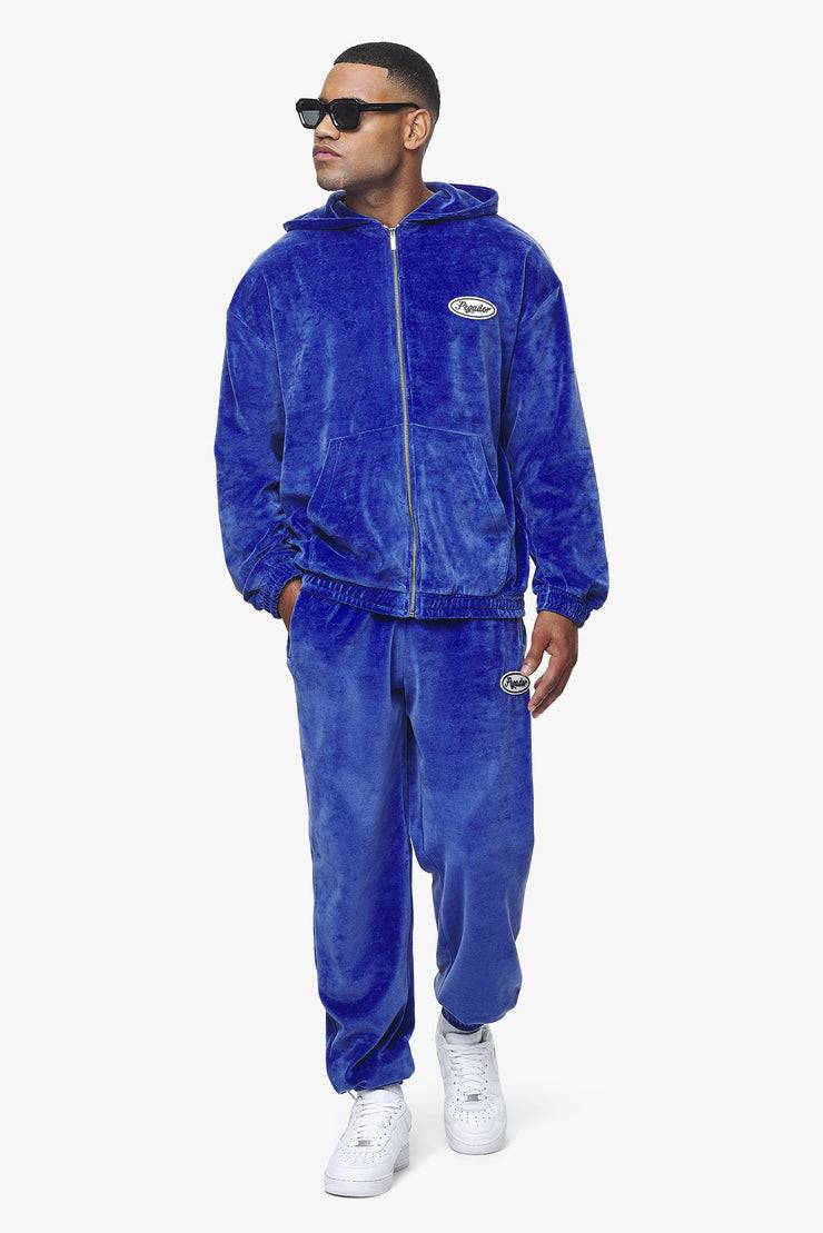 Pegador Weaver Oversized Velour Pants Magic Violet Verkauf