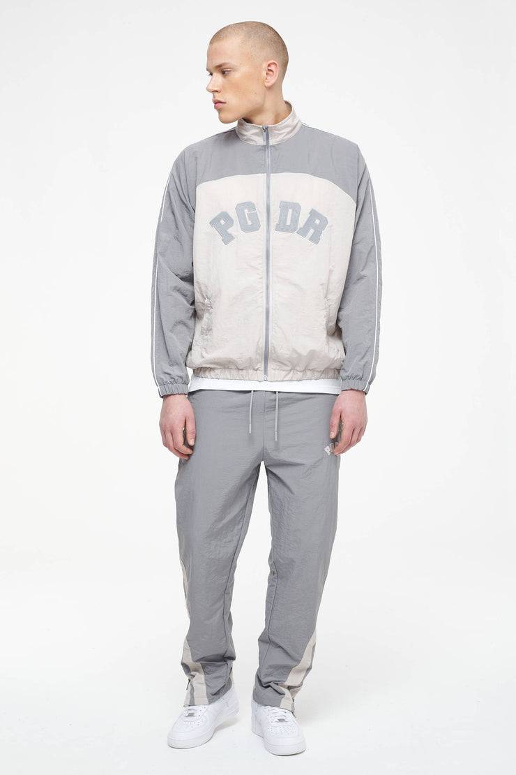 Pegador Ascot Track Jacket Dusk Grey Angels Cream im Angebot