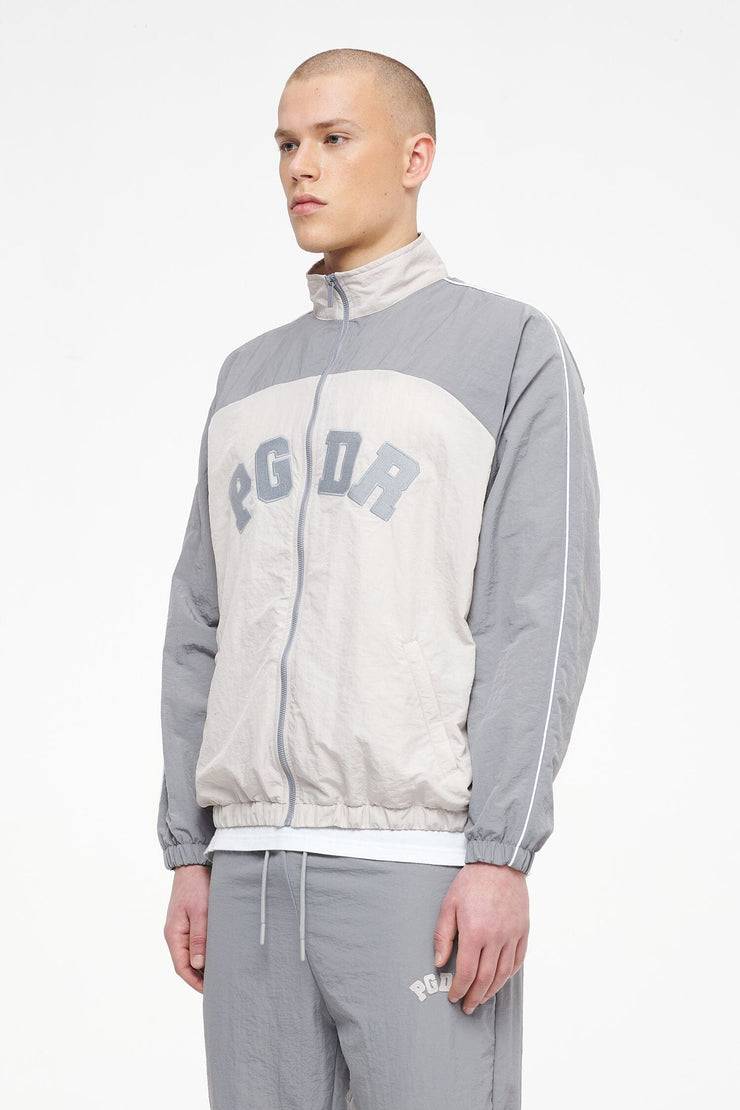 Pegador Ascot Track Jacket Dusk Grey Angels Cream im Angebot