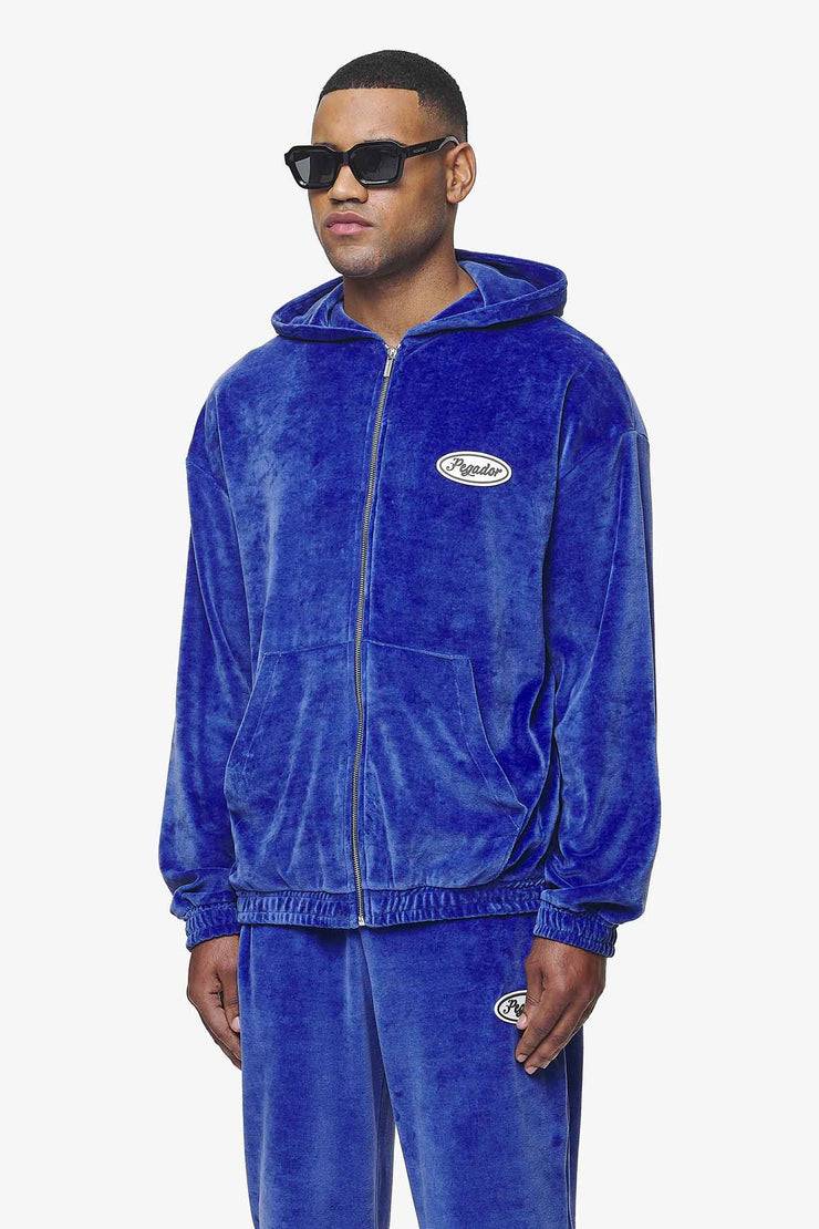 Pegador Weaver Oversized Velour Jacket Magic Violet Günstiger Verkauf