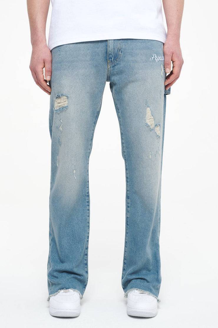 Pegador Alma Flared Jeans Washed Light Blue Blitzverkäufe