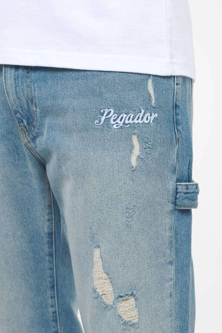 Pegador Alma Flared Jeans Washed Light Blue Blitzverkäufe