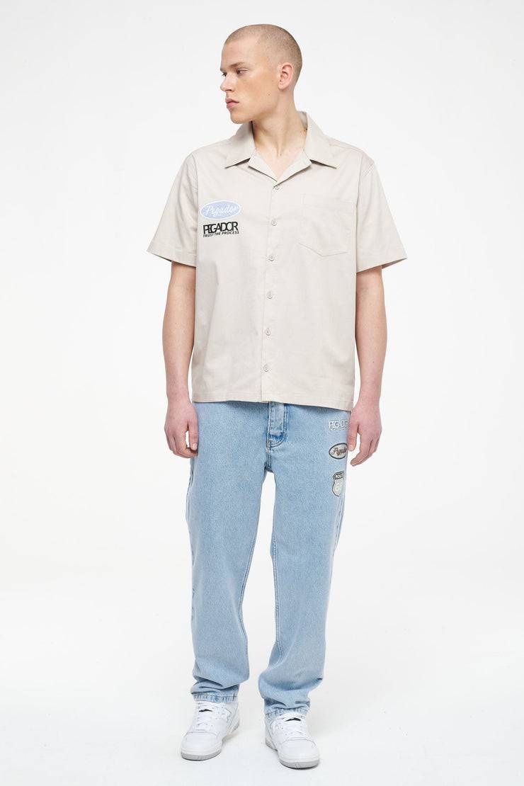 Pegador Vanness Baggy Jeans Washed Blue Kostenloser Versand