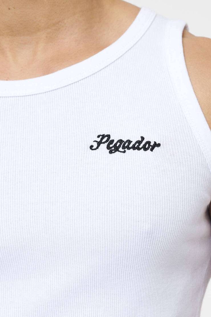 Pegador Adera Rib Undershirt White Flash Sale