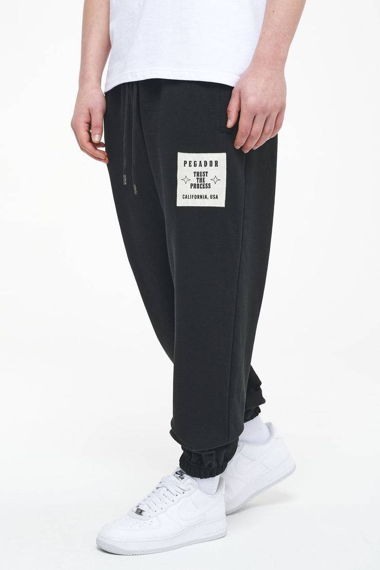 Pegador Galt Heavy Sweat Pants Vintage Washed Black Ink Exklusivangebot