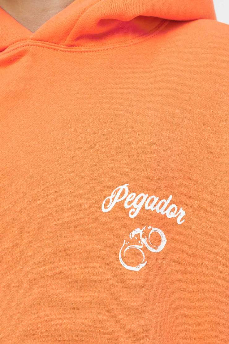 Pegador Skena Oversized Hoodie Vintage Washed Sunrise Orange Black Friday