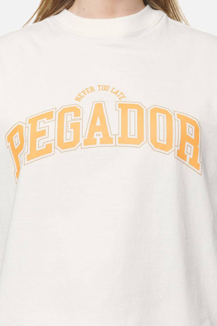 Pegador Wayruna Heavy Oversized Tee Washed Coconut Milk Muttertagsangebot