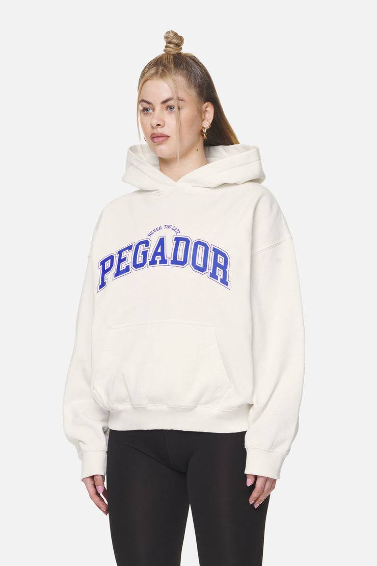 Pegador Wayruna Oversized Hoodie Washed Coconut Milk Vatertagsangebot