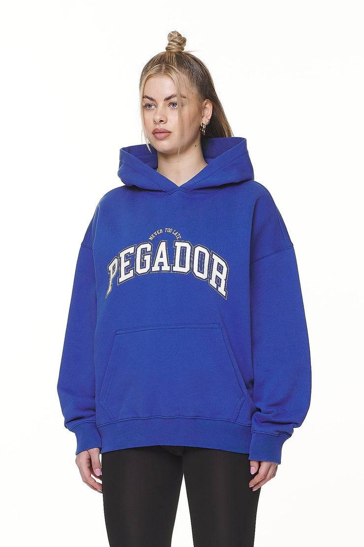 Pegador Wayruna Oversized Hoodie Washed True Blue Valentinstagsangebot