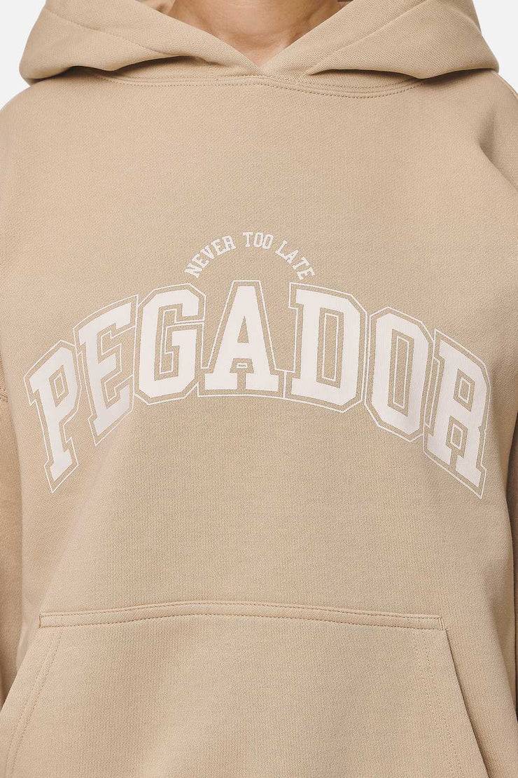 Pegador Wayruna Oversized Hoodie Washed Safari Sand Jubiläumsangebot