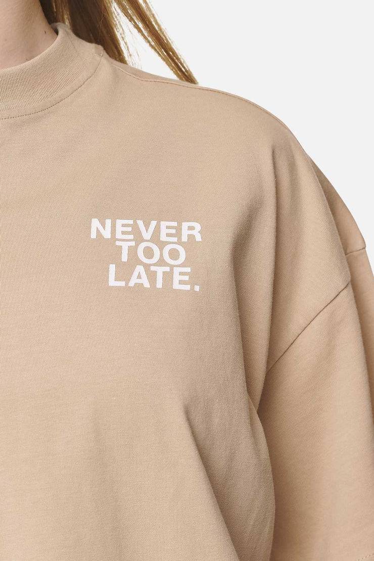Pegador Airville Heavy Oversized Tee Washed Safari Sand Lagerräumung