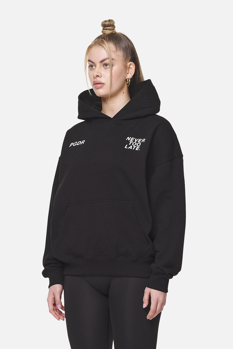 Pegador Airville Oversized Hoodie Black Heißer Verkauf