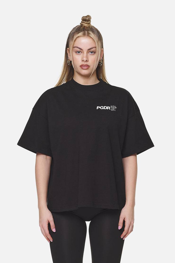 Pegador Habana Heavy Oversized Tee Black Neueste Mode