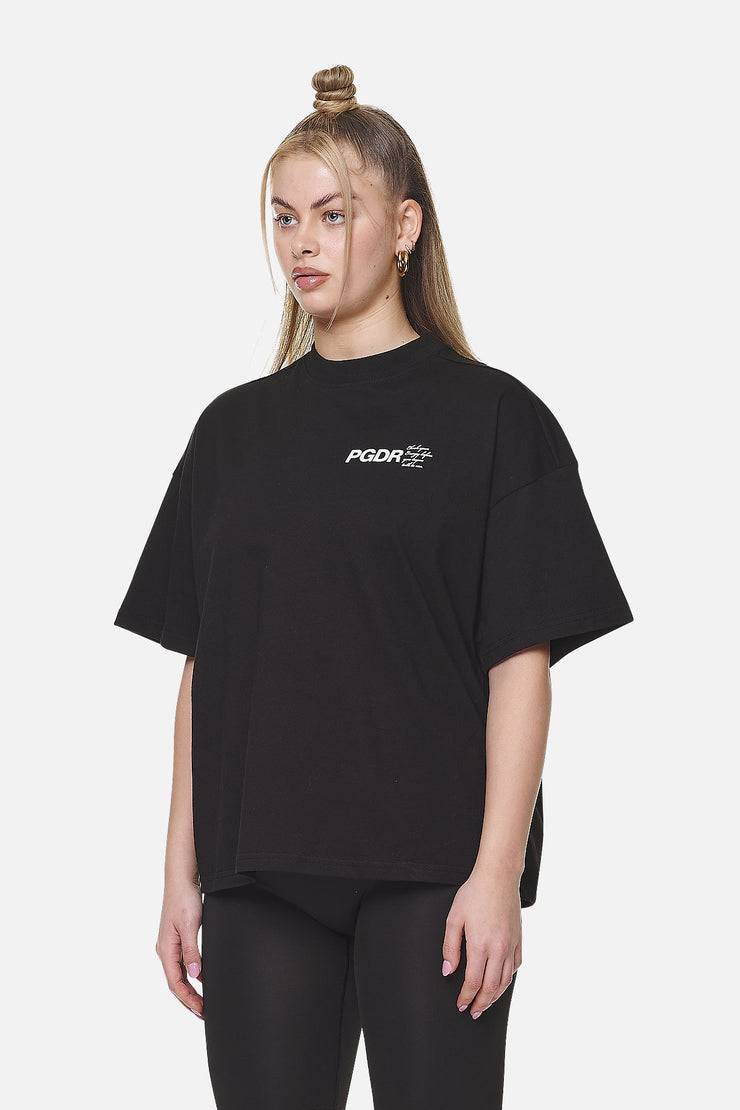 Pegador Habana Heavy Oversized Tee Black Neueste Mode