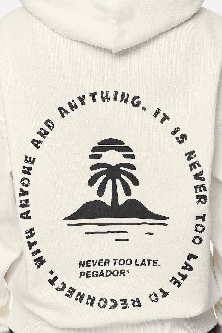 Pegador Palmyra Oversized Hoodie Washed Coconut Milk Zeitlich begrenztes Angebot