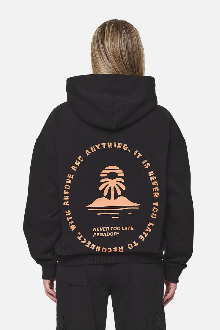 Pegador Palmyra Oversized Hoodie Black Exklusive Angebote