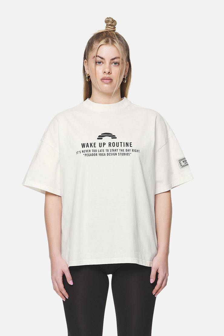 Pegador Idalia Heavy Oversized Tee Washed Coconut Milk Blitzangebot