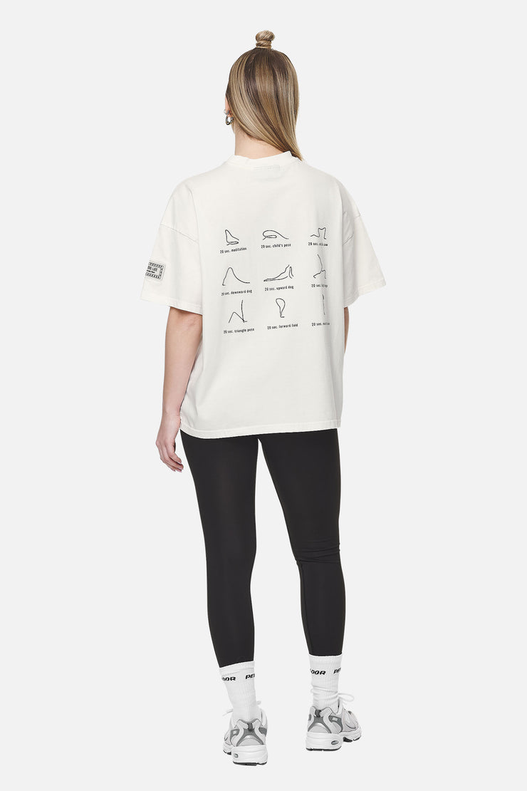 Pegador Idalia Heavy Oversized Tee Washed Coconut Milk Blitzangebot