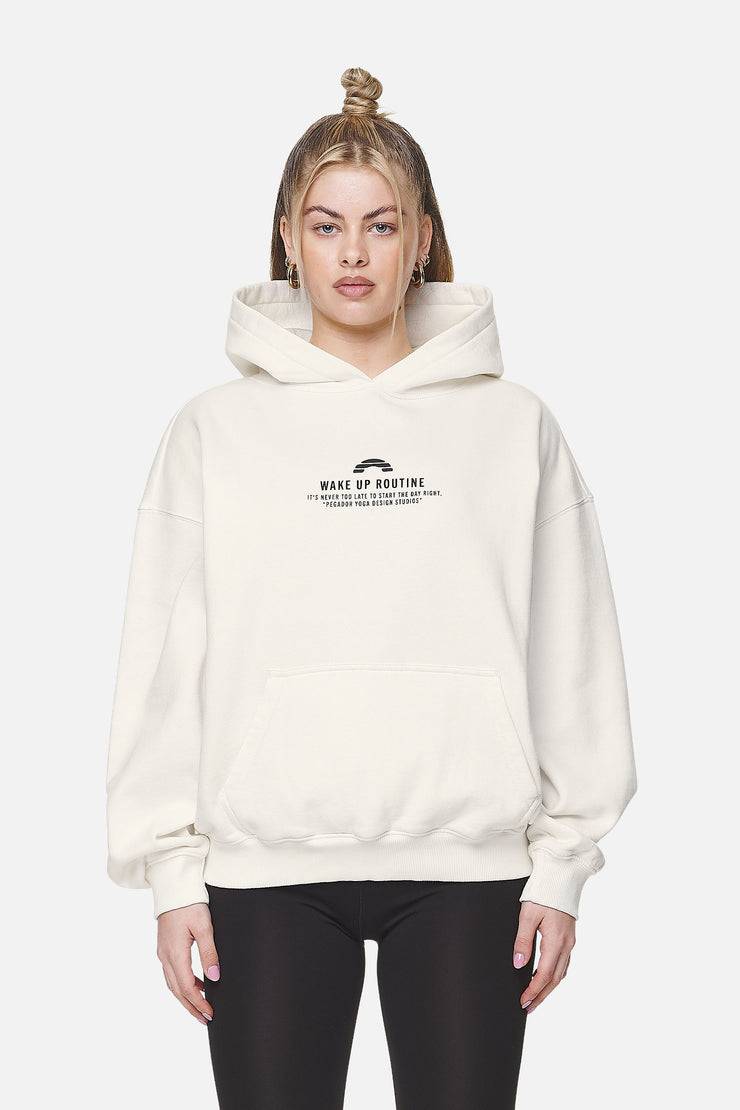 Pegador Idalia Oversized Hoodie Washed Coconut Milk Große Rabatte