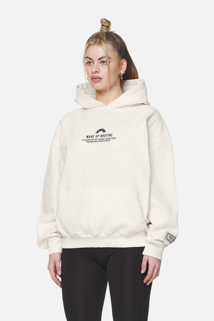 Pegador Idalia Oversized Hoodie Washed Coconut Milk Große Rabatte