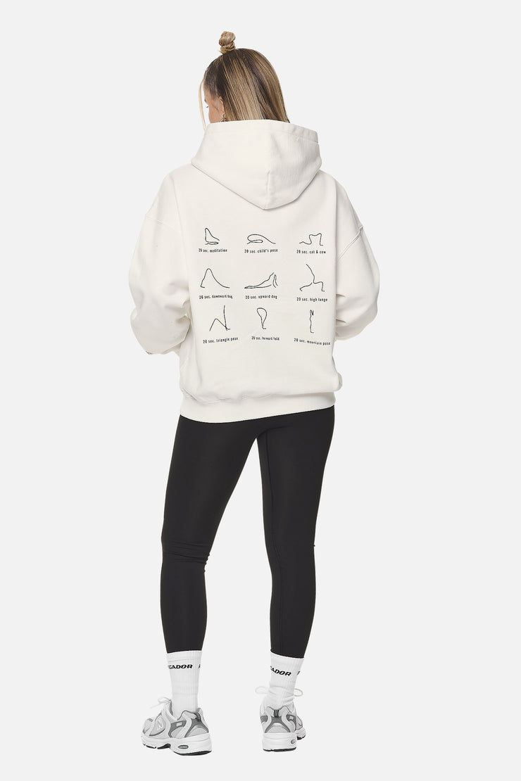 Pegador Idalia Oversized Hoodie Washed Coconut Milk Große Rabatte