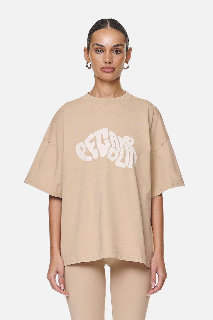 Pegador Paluma Heavy Oversized Tee Washed Safari Sand Kauf eins, bekomm eins gratis