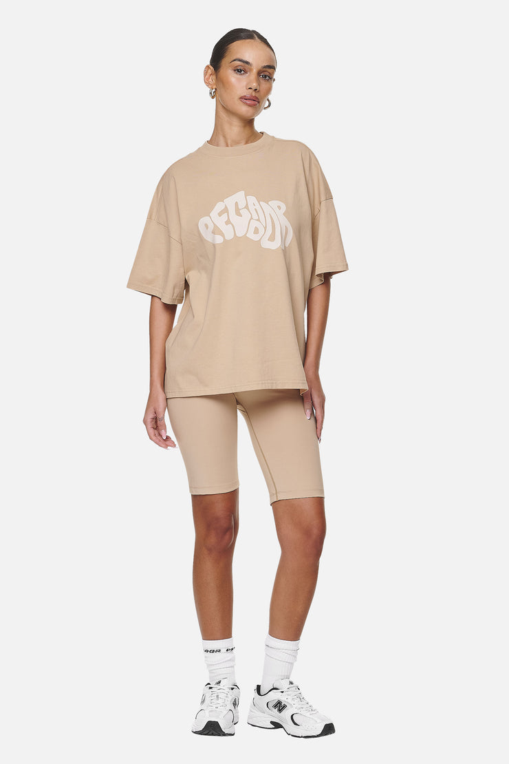 Pegador Paluma Heavy Oversized Tee Washed Safari Sand Kauf eins, bekomm eins gratis