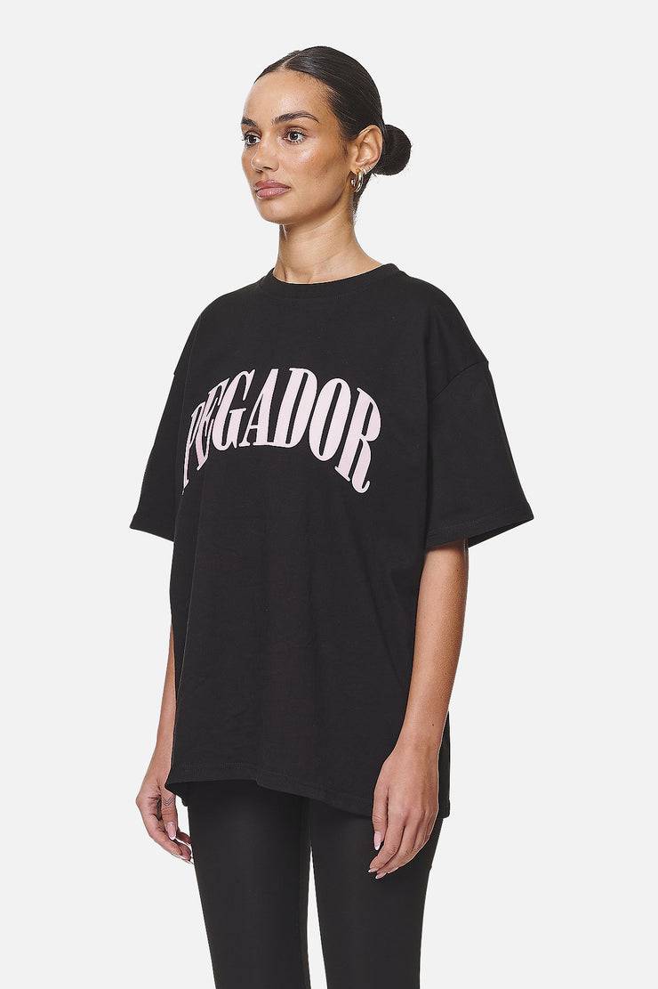 Pegador Miami Oversized Tee Black Flamingo Vierteljährliche Förderung