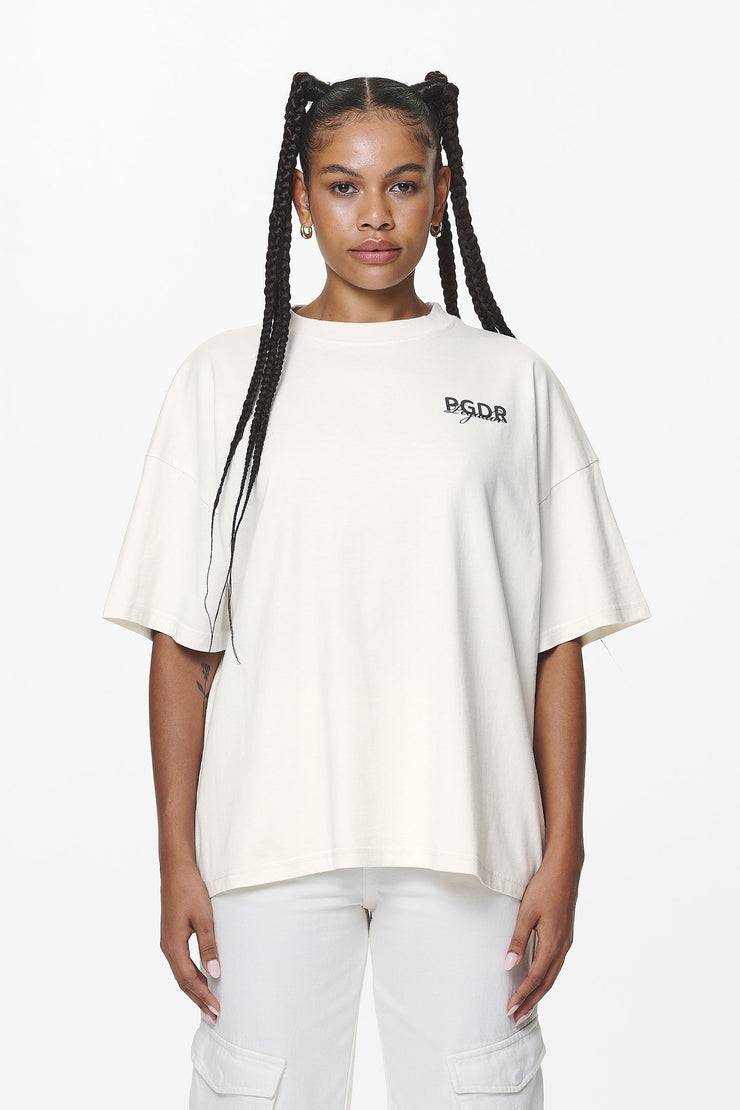 Pegador Sona Heavy Oversized Tee Washed Salty Cream Im Verkauf
