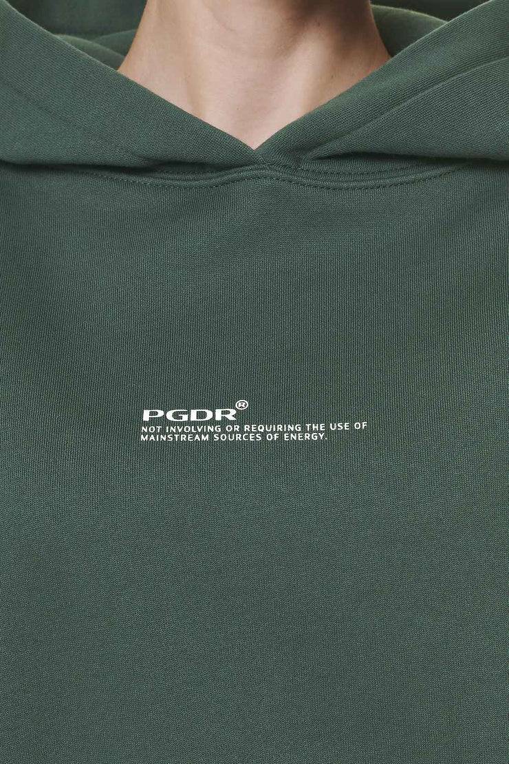 Pegador Navisk Oversized Hoodie Washed Sage Green Auslauf