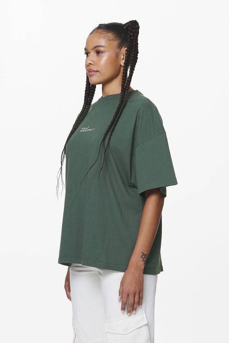 Pegador Navisk Heavy Oversized Tee Washed Sage Green im Angebot