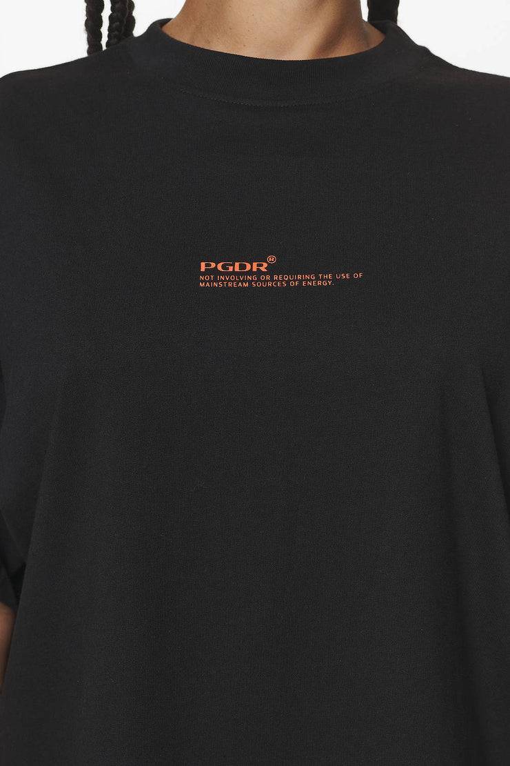 Pegador Navisk Heavy Oversized Tee Black Schlussverkauf