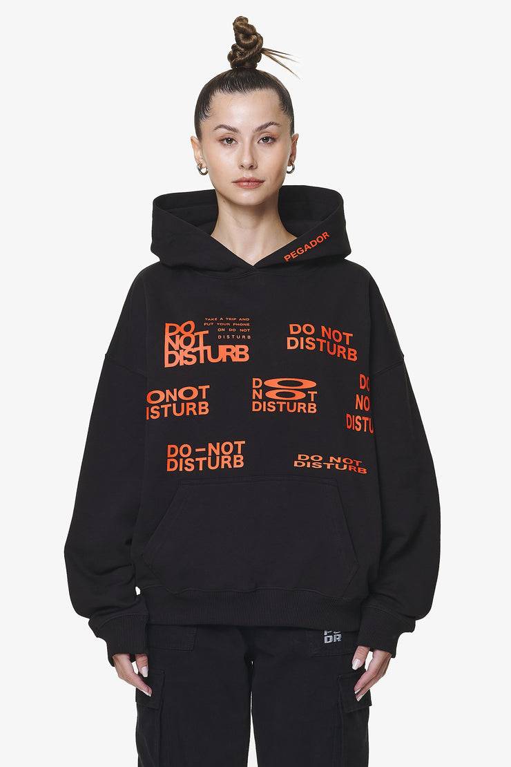 Pegador Groven Oversized Hoodie Black Günstig kaufen