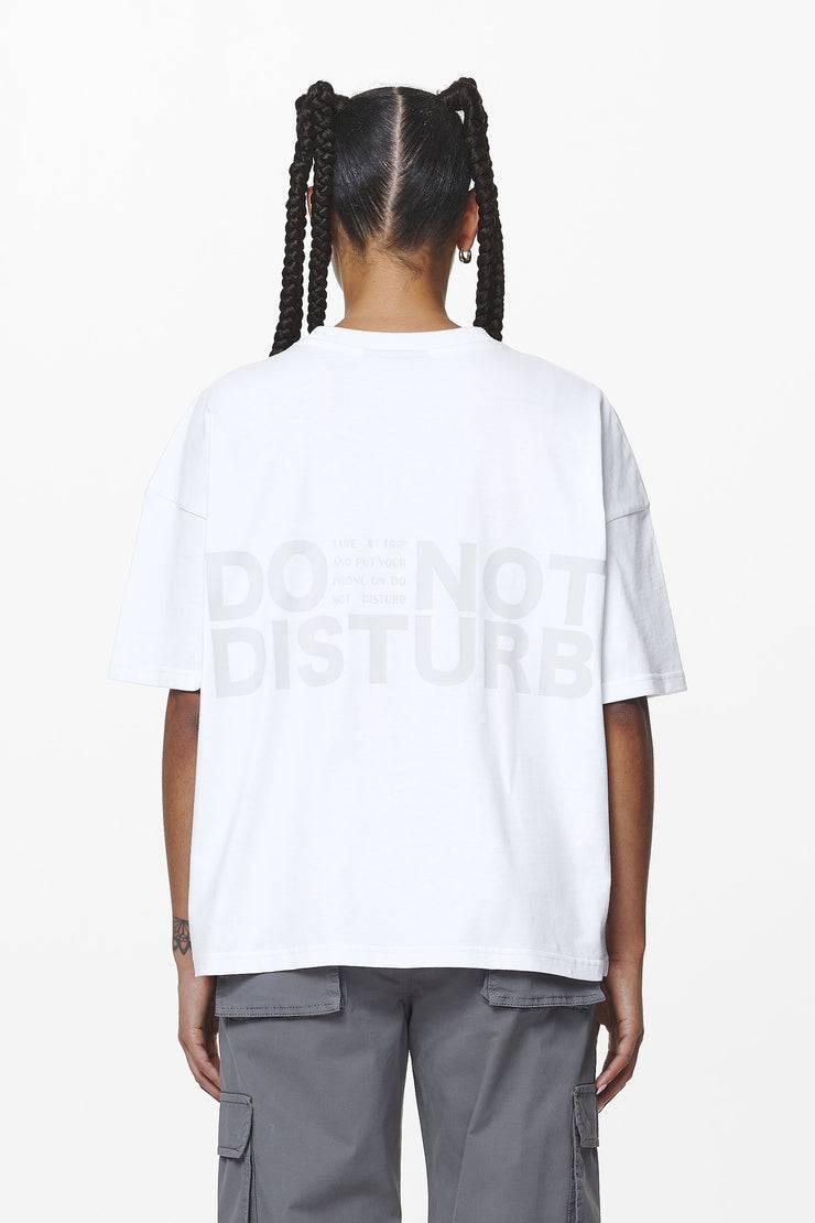 Pegador Groven Heavy Oversized Tee White Versandkostenfrei