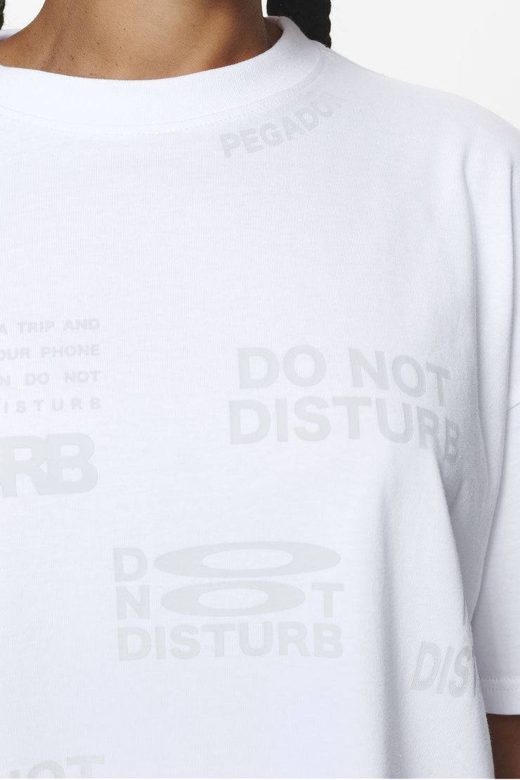 Pegador Groven Heavy Oversized Tee White Versandkostenfrei
