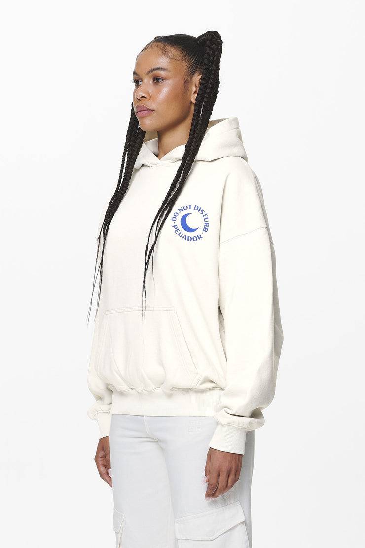Pegador Ekne Oversized Hoodie Washed Salty Cream Begrenztes Angebot